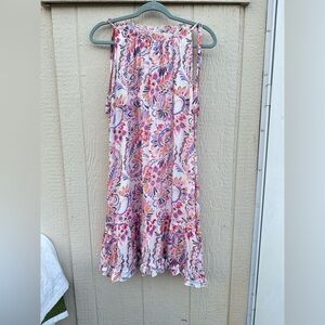 Signature by Robbie Bee Floral Midi Dress - Pink and Purple